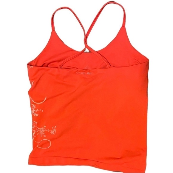 Reebok, Size M, breathable tank top, nice print design. Awesome vivid color. - Picture 2 of 13